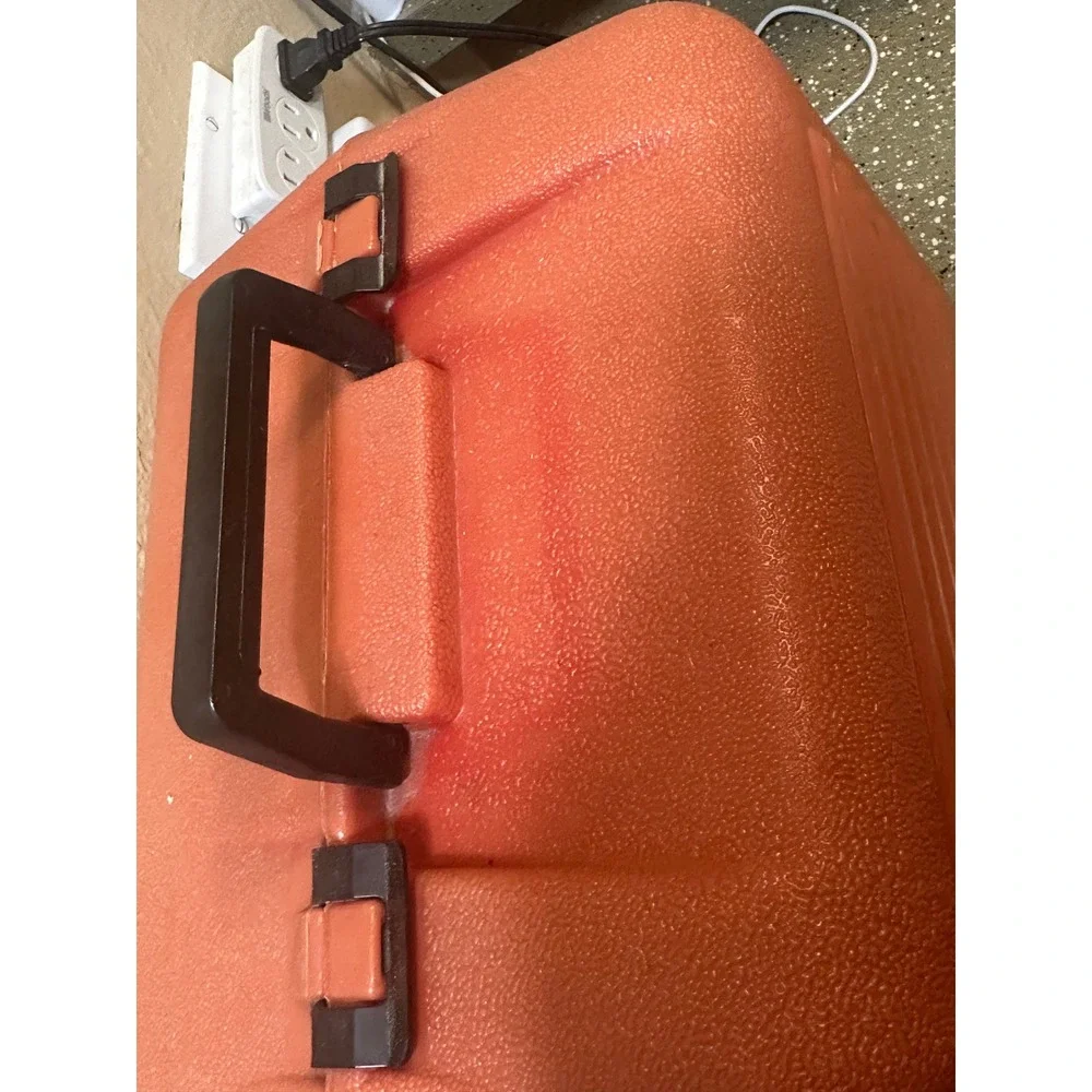 Craftsman EZ Router Carry Case Tool Storage Box Orange Black Organizer - Picture 5 of 9